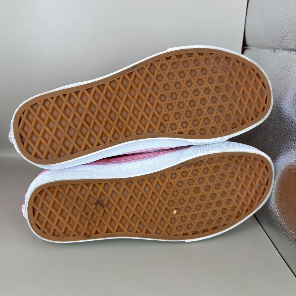 Vans Sk8-Hi Pink Canvas High Top Sneakers Womens 7 Mens 5.5 721356 - Picture 7 of 7